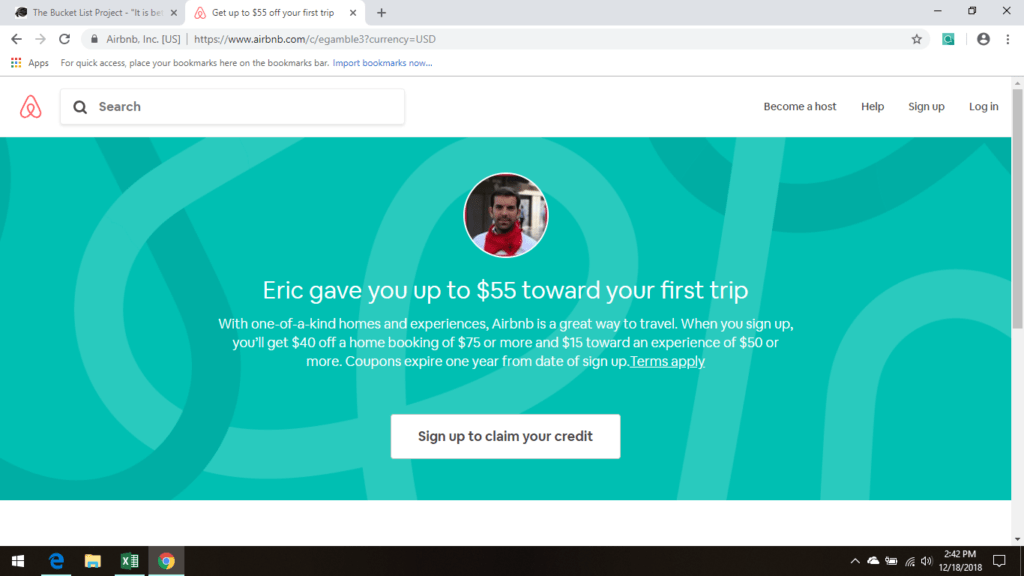 airbnb coupon code for existing users