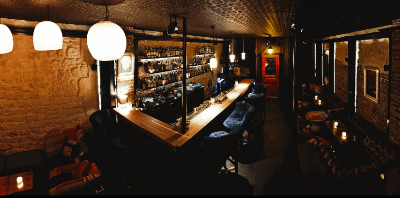 Inside the Little Red Door Speakeasy in Paris