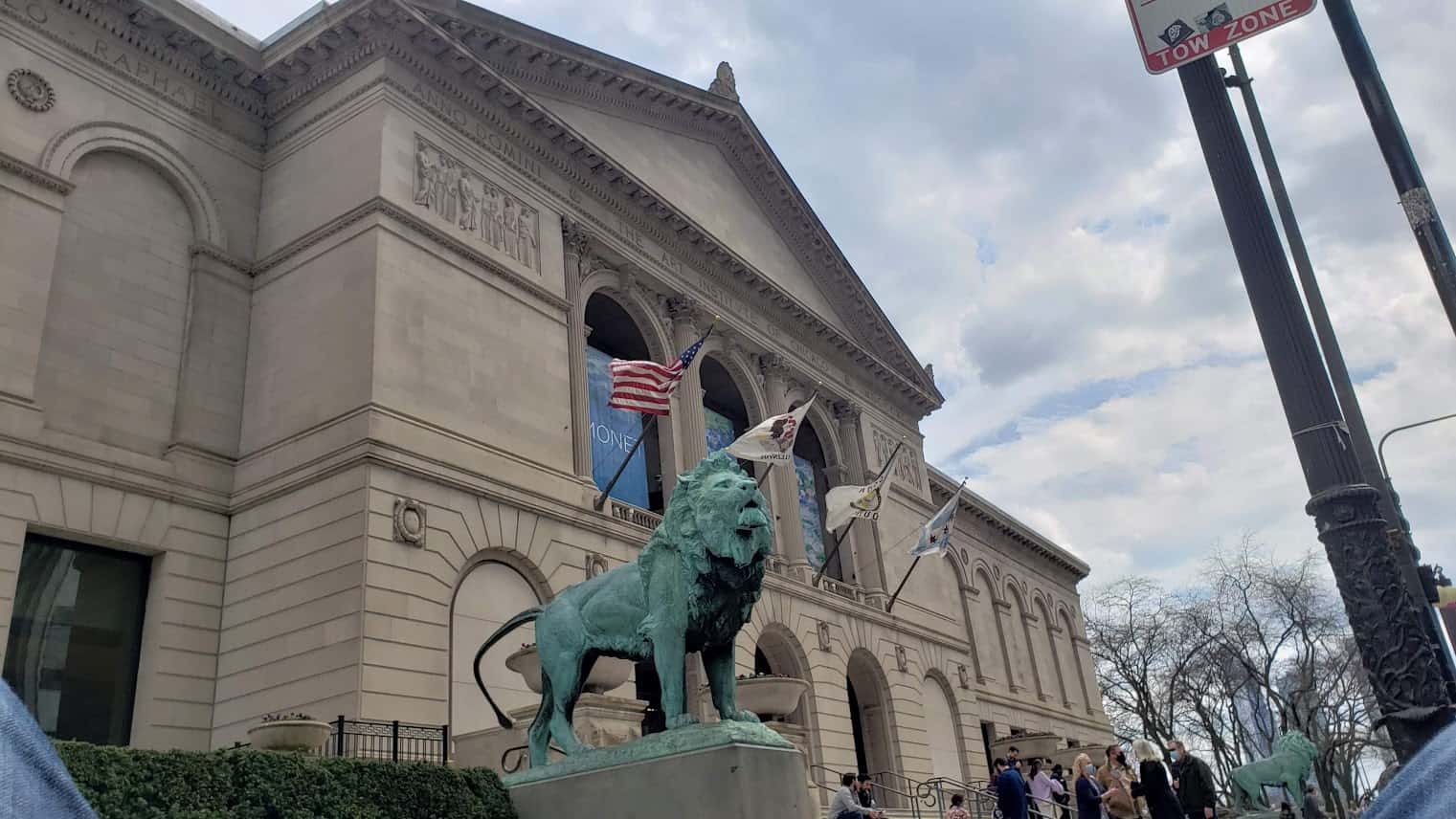 Art Institute of Chicago in Spring